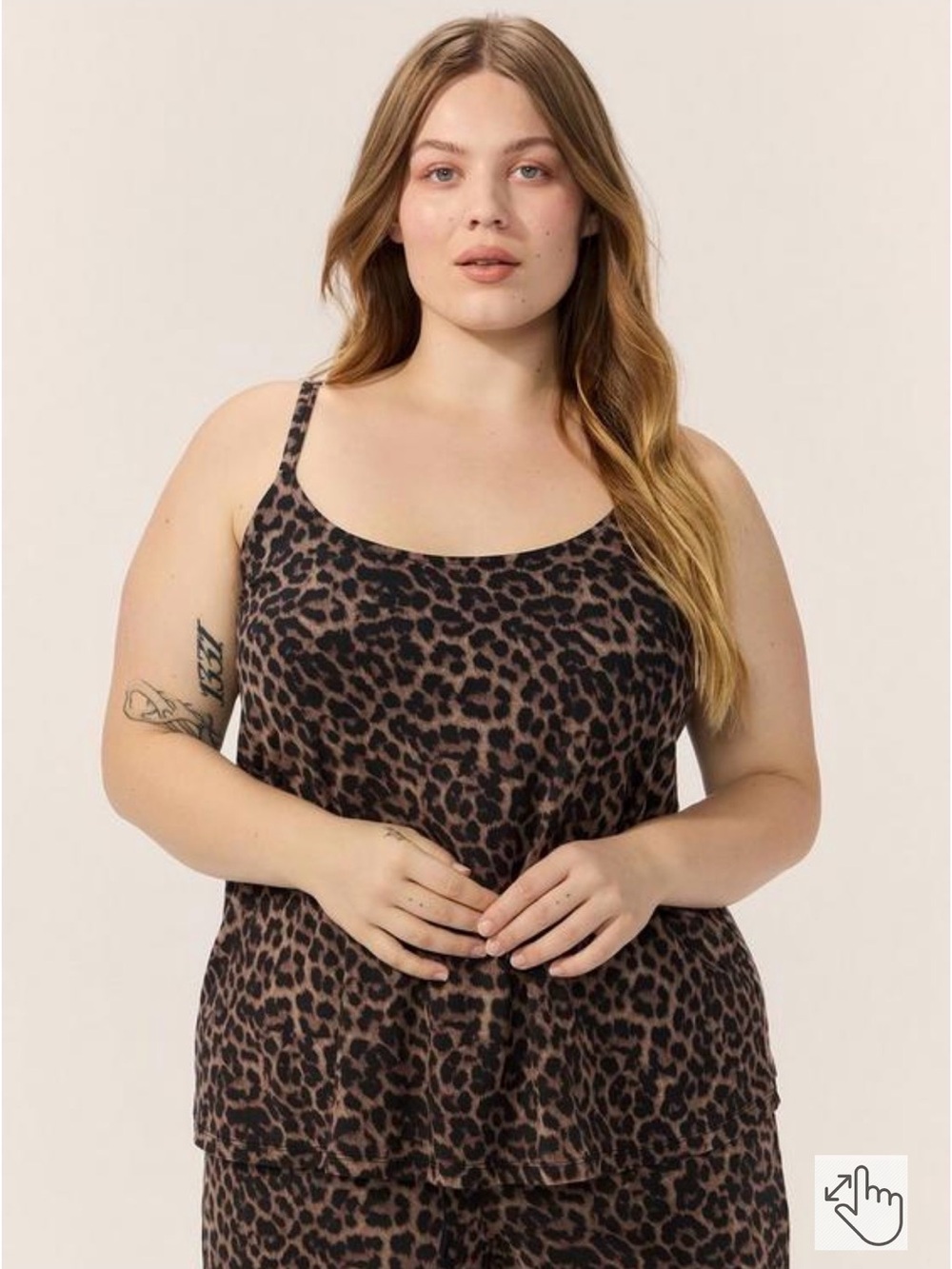 Torrid 0X Slinky Jersey Sleep Tank